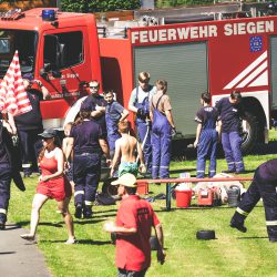 Der Löschzug Eiserfeld war zur Stelle.