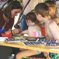 Jede Menge Tattoos glitzerten am Eiserfelder Weiher