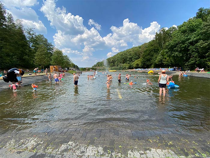 Eiserfelder Weiher Saison-Ende